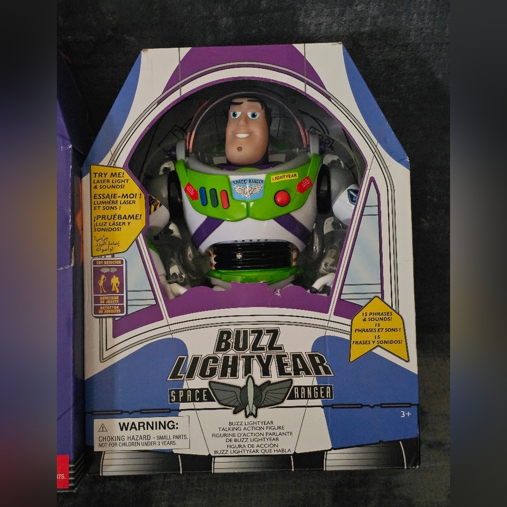 Buzz Lightyear Talking Action Figure, 12"